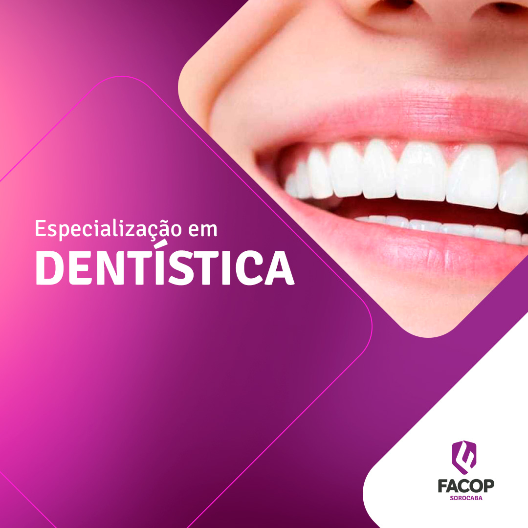 Fotomontagem na cor roxa com foto de uma cirurgia oral